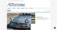 Desktop Screenshot of collectibleautomobile.com